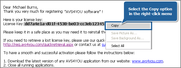 Avs video converter license key